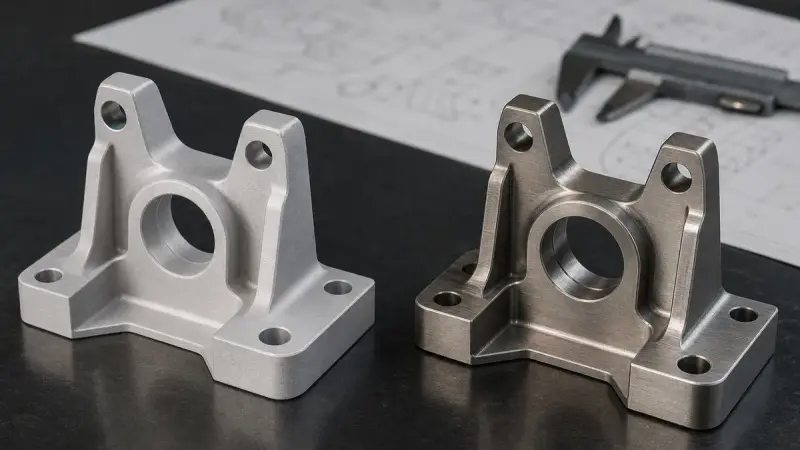 Aluminum vs Stainless Steel for CNC Parts