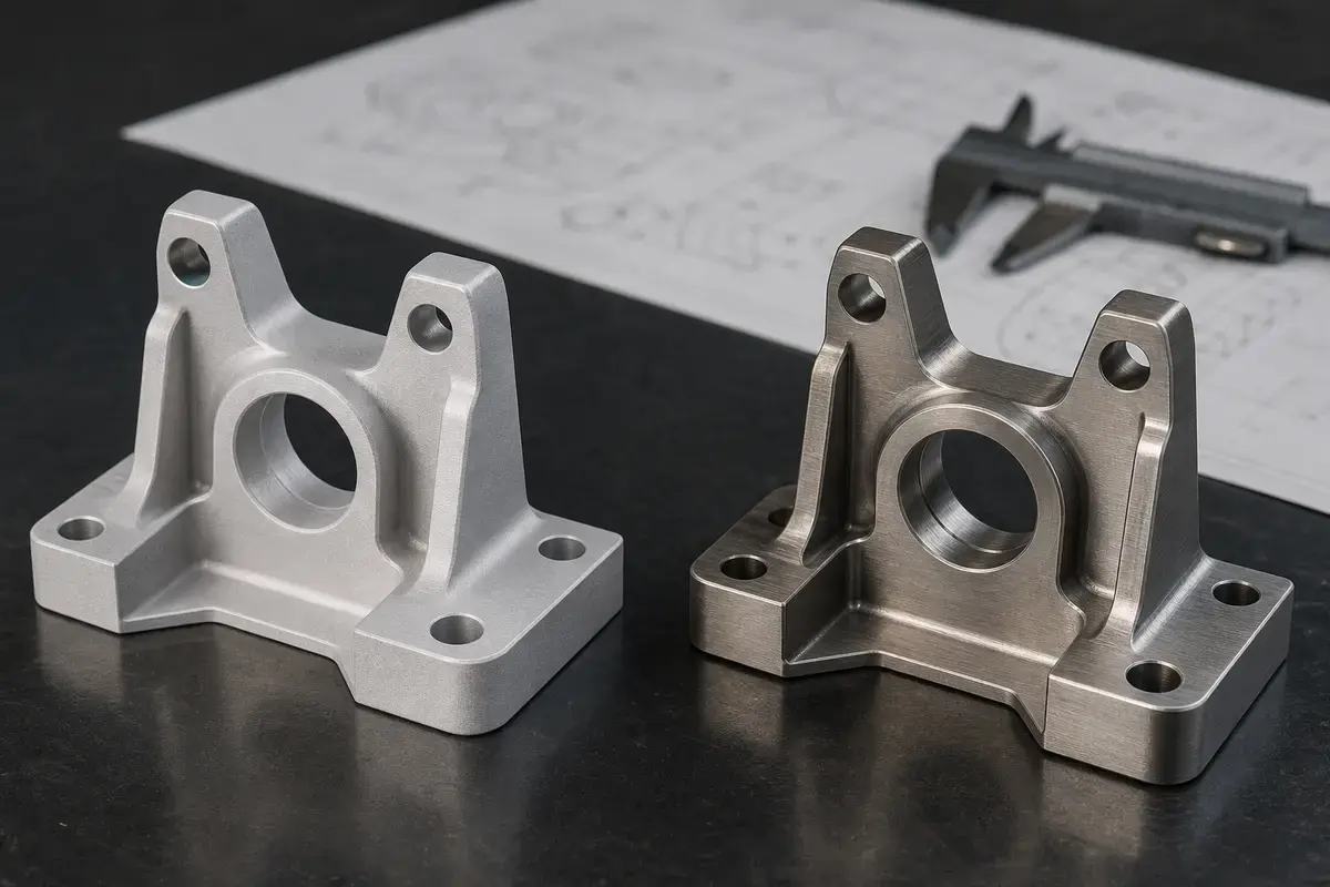 Aluminum vs Stainless Steel for CNC Parts