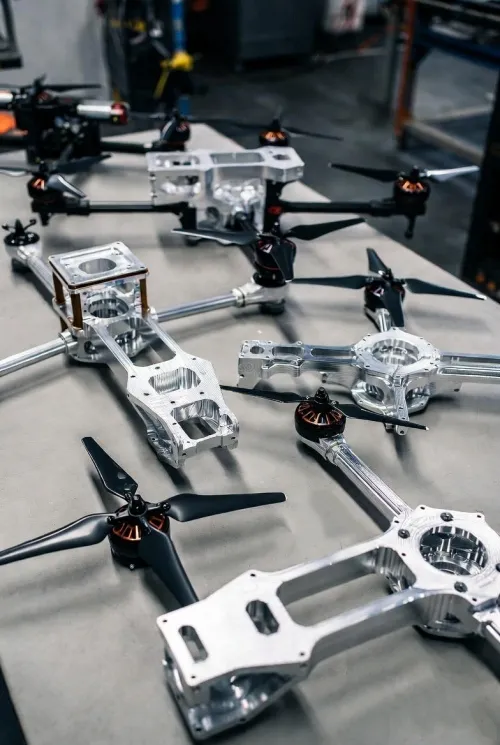 Precision drone components and custom machined UAV parts