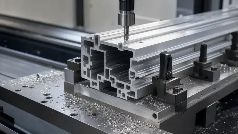 How to Cut Aluminum Extrusion for Precision CNC Parts