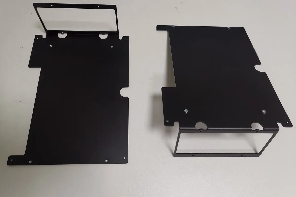 Representative CNC-machined UAV component
