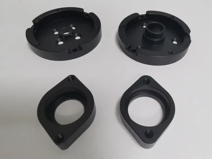 CNC machined drone motor mount for UAV propulsion