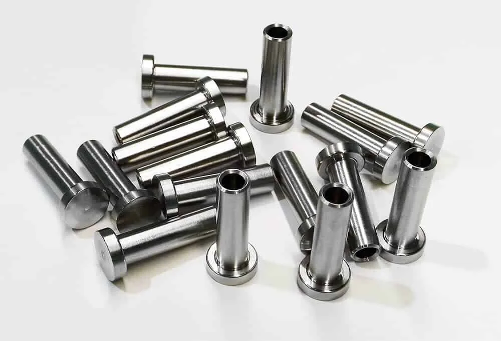 Precision CNC Machined Stainless Steel Pins and Sleeves