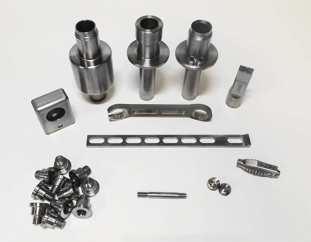Precision CNC Machined Titanium Parts