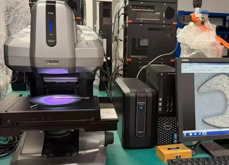 Surface roughness tester for machined parts