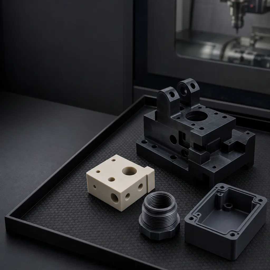 Custom Plastic Machined Parts for Functional Assemblies precision components