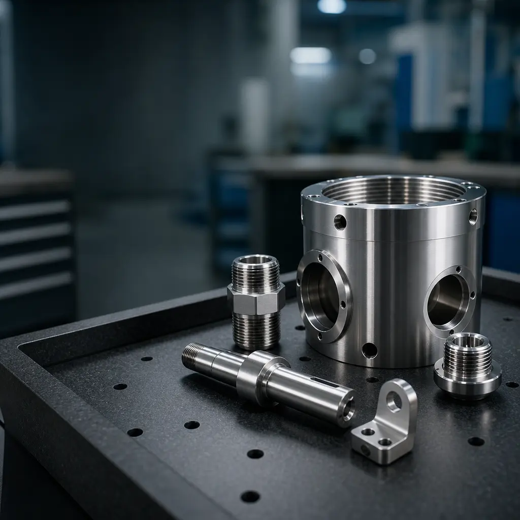Custom Stainless Steel Machined Parts for Demanding Environments precision components