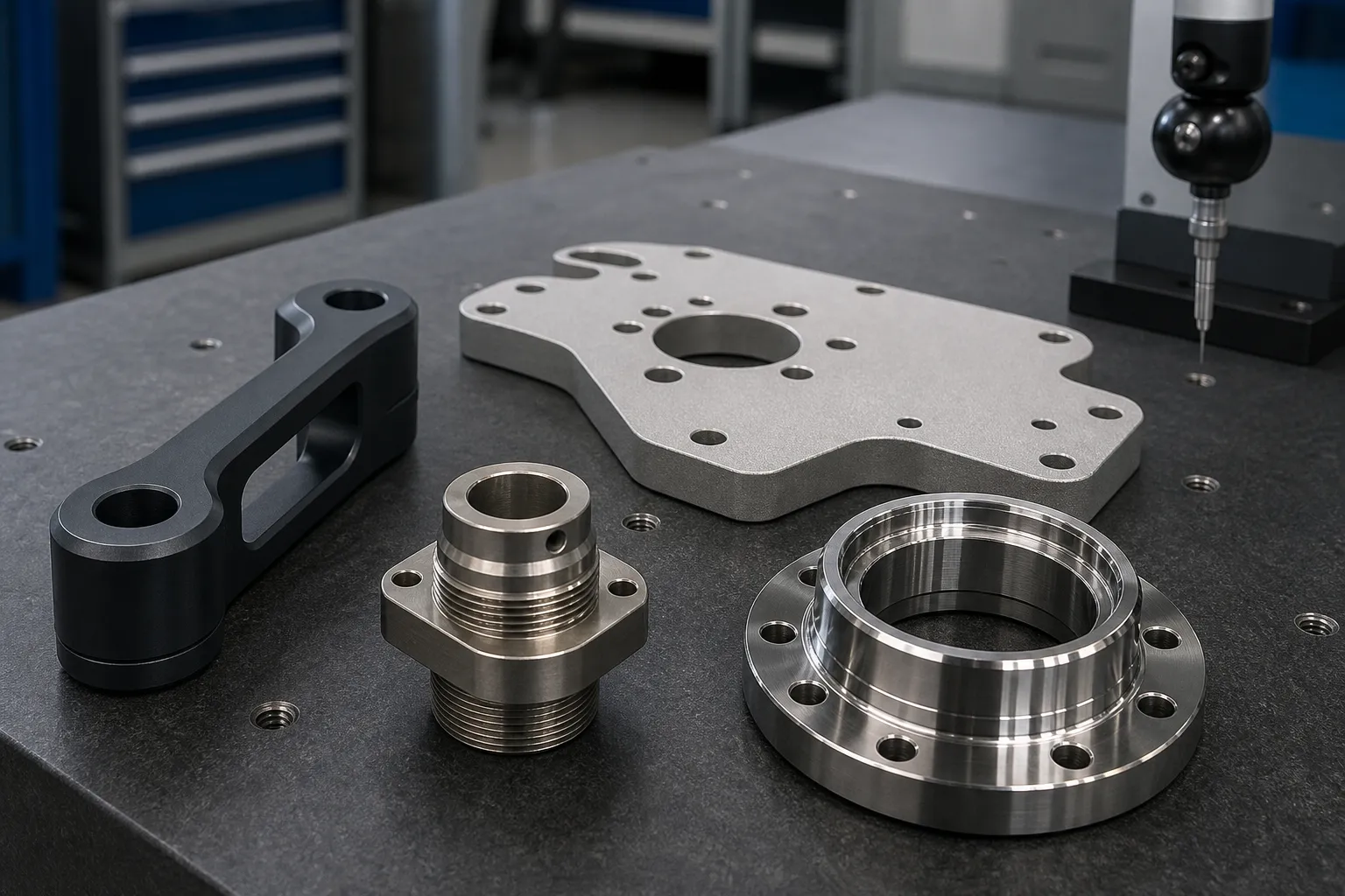 Surface Finishes for Industrial Robot Parts: A CNC Factory Guide