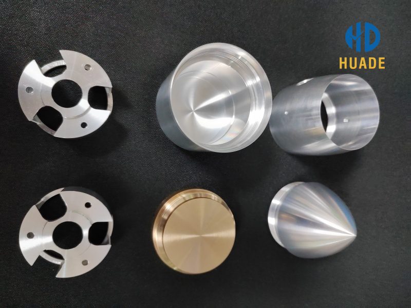 Peças redondas usinadas sob medida por CNC – Componentes de alumínio