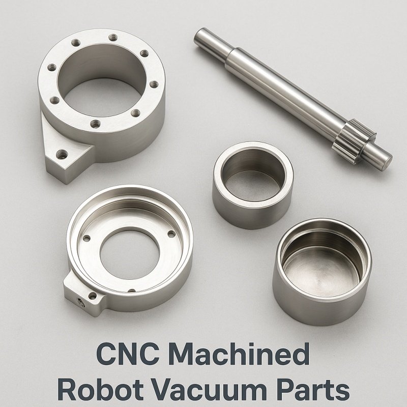 Compatible CNC Machined Robot Vacuum parts 