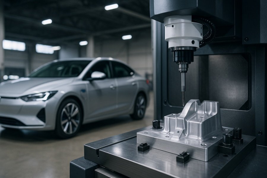 CNC prototype tooling for automotive rapid prototyping