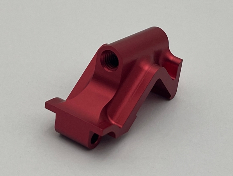 CNC machined UAV structural part manufactured from aluminum for aircraft and drone applications