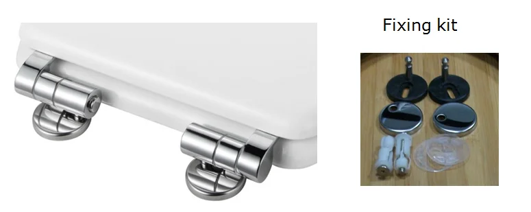 Custom‑made metal toilet seat hinges and toilet hinge parts manufactured by Huade Precision