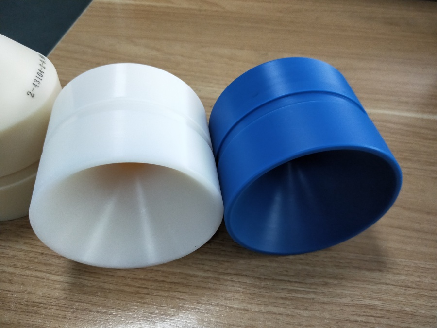 Featured image of CNC machined acetal POM parts white plastic components for precision engineering