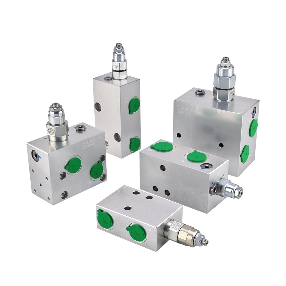 CNC machined hydraulic manifold blocks with precision ports and sealing surfaces