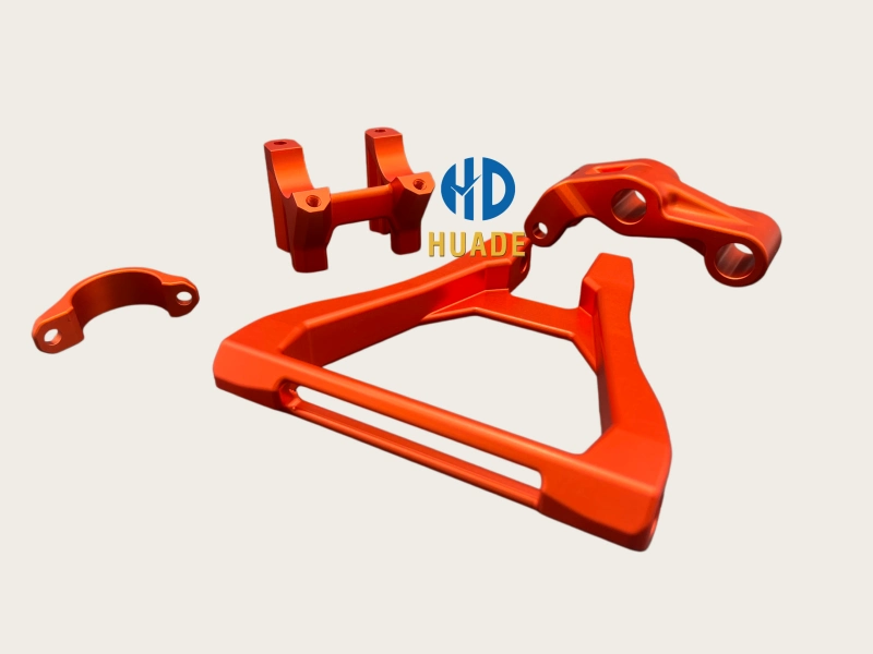 CNC parts shoows surface finishing services from Dongguan Huade Precision Manufacturing Co., Ltd