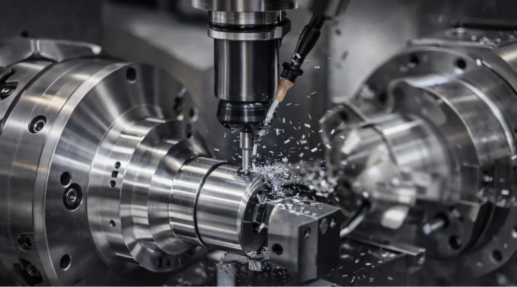 titanium cnc machining process for aerospace components